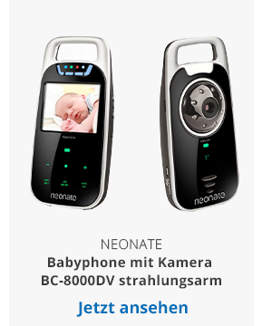 neonate Babyphone mit Kamera BC-8000DV strahlungsarm