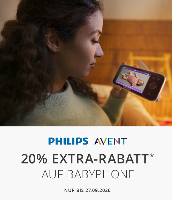 Nur bis zum 27.09.2026 - 20% Extra-Rabatt* auf Philips Avent - Jetzt sparen!