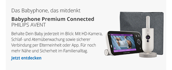 Das Babyphone, das mitdenkt - Babyphone Premium Connected -  Jetzt entdecken →
