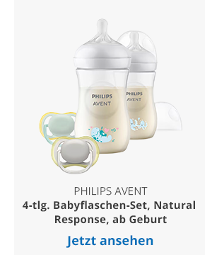 4-tlg. Babyflaschen-Set, Natural Response, ab Geburt