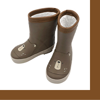 Gummistiefel gefüttert Bär