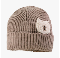 Winter-Strickmütze Bär