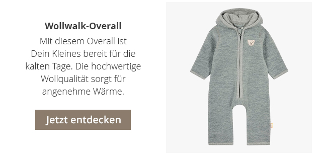 Lieblinge für kalte Tage - Wollwalk-Overall - Jetzt entdecken!
