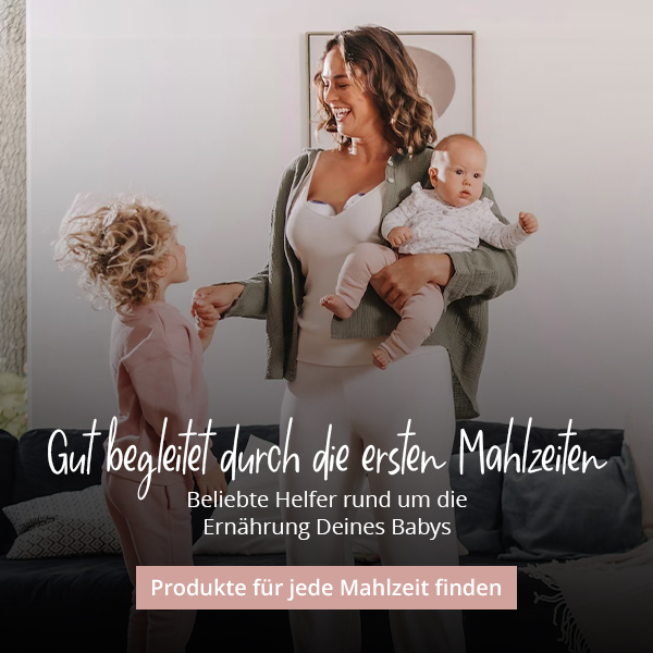 Gut begleitet durch die erste Mahlzeiten -Beliebte Helfer rund um die Ernährung Deines Babys