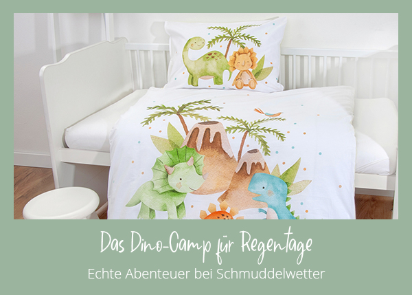 Das Dino-Camp für Regentage - Echte Abenteuer bei Schmuddelwetter