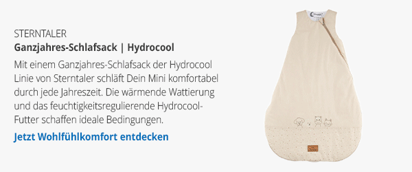 Sterntaler  Ganzjahres-Schlafsack | Hydrocool - Jetzt Wohlfühlkomfort entdecken →