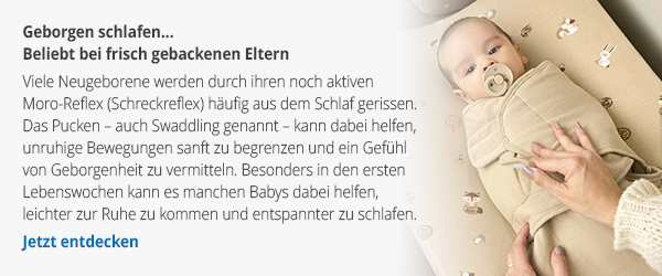 Pucksäcke -Geborgen schlafen... Beliebt bei frisch gebackenen Eltern