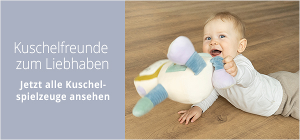 Kuschelfreunde zum Liebhaben  Jetzt alle Kuschelspielzeuge ansehen →
