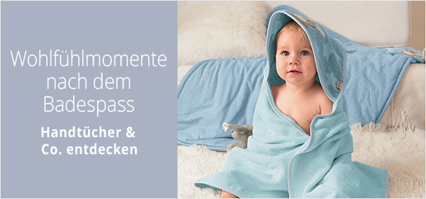 Wohlfühlmomente nach dem Badespaß  Handtücher & Co. entdecken → 
