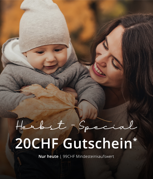 Nur heute - Herbst-Special - 20 CHF Gutschein* ab 99 CHF Mindesteinkaufswert