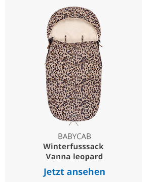 babycab Winterfusssack Vanna leopard