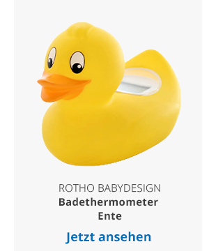 Rotho Babydesign Badethermometer Ente