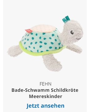 Fehn Bade-Schwamm Schildkröte Meereskinder