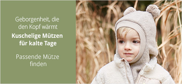 Geborgenheit, die den Kopf wärmt Kuschelige Mützen für kalte Tage  Passende Mütze finden → 