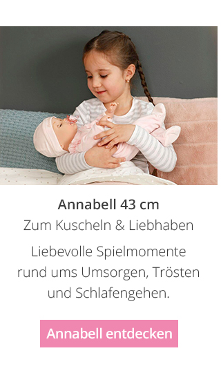 Annabell 43 cm - Kuscheln & Liebhaben 