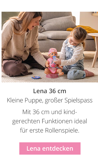 Lena 36 cm - Kleine Puppe, grosser Spass