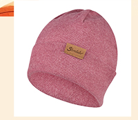 Sterntaler  Winter-Strickmütze beere
