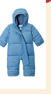 Columbia  Schneeoverall Snuggly Bunny blau