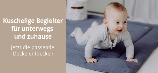 Kuschelige Begleiter für unterwegs und zuhause  Jetzt die passende Decke entdecken →