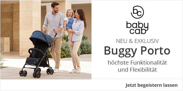 babycab - Neu & Exklusiv - Buggy Porto: Höchste Funktionalität und Flexibilität