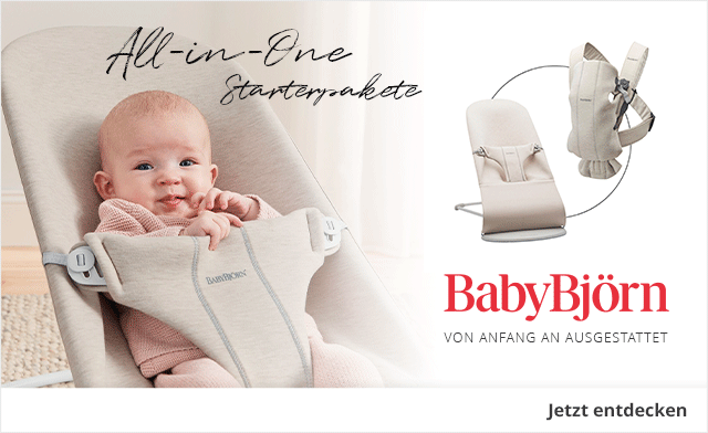 BabyBjörn - VON ANFANG AN AUSGESTATTET - All-in-One Starterpakete