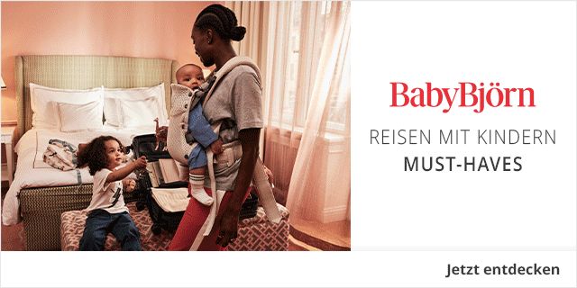 BabyBjörn - Reisen mit Kindern - MUST-HAVES
