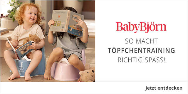 BabyBjörn - so macht Töpfchentraining Spaß - Jetzt entdecken! 