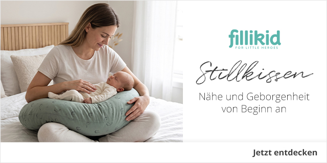 FILLIKID - Stillkissen - Nähe und Geborgenheit von Beginn an.