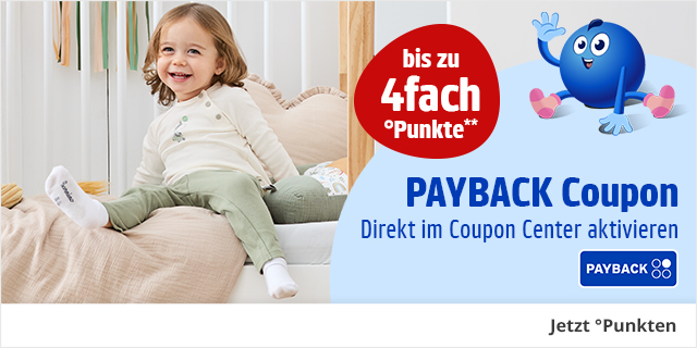 Bis zu 4fach Punkte** - PAYBACK Coupon - Direkt im Coupon Center aktivieren - Jetzt  Punkten!