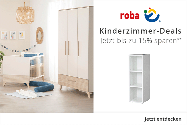 roba - Kinderzimmer-Deals - Jetzt bis zu 15% sparen**