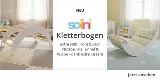 solini - Kletterbogen inkl. Kissen weiß