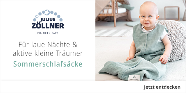 NEW IN: Sommerschlafsäcke von Julius Zöllner - Für laue Nächte & aktive kleine Träumer