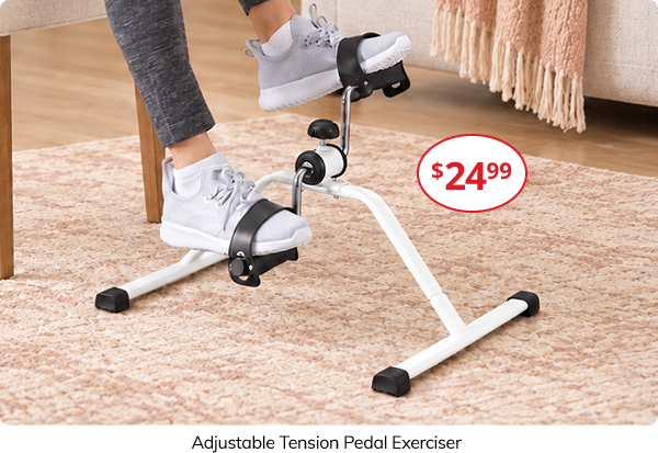 Adjustable Tension Pedal Exerciser. $24.99