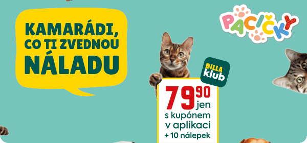 Banner: Pacičky v Bille