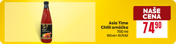 Banner: Asia Time Sladká Chilli omáčka