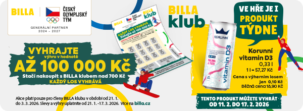 Banner: stírací losy v Bille