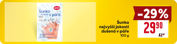 Banner: šunka dušená v páře