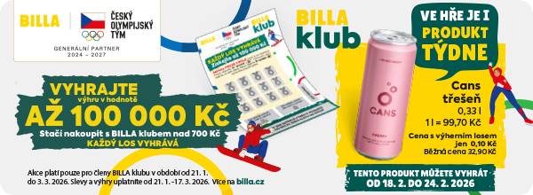 Banner: stírací losy v Bille