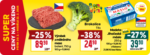 Banner: SUPER pátek až neděle