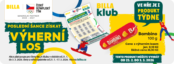 Banner: stírací losy v BILLA