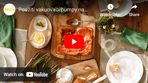 YouTube: použití vakuovací pumpy