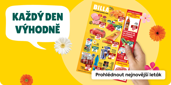 Banner: prohlédnout nejnovější leták