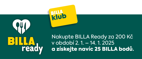 25 bodů za BILLA ready