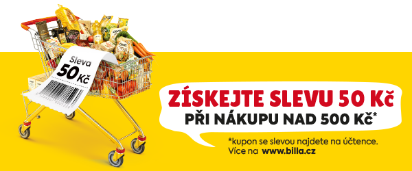 Využijte slevu 50 Kč