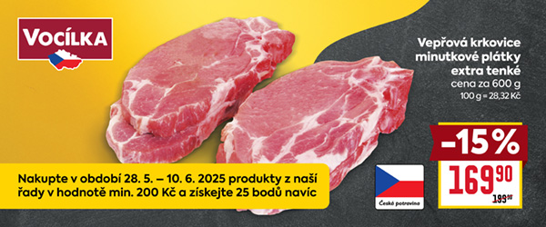 Vocílka -> body navíc