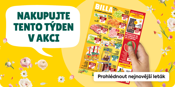 Banner: Nakupujte tento týden v akci. Prohlédnout nejnovější leták.