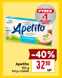 Banner: Apetito + nálepka Pyrex
