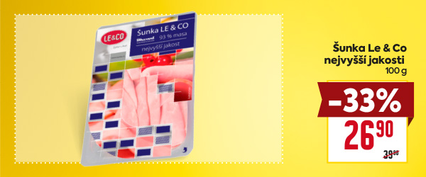 Banner: šunka LE & CO