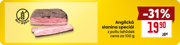 Banner: Anglická slanina speciál