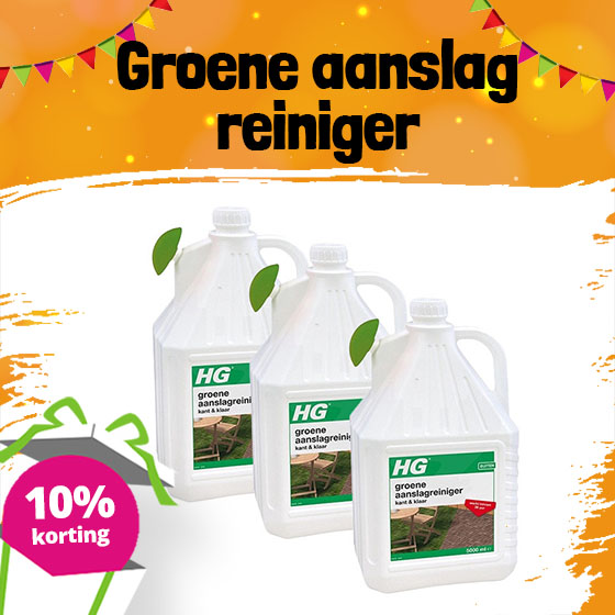 groene aanslag reiniger